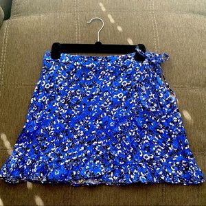 Zara Floral Print Mini Skirt